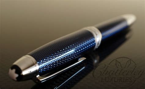 Montblanc Meisterstuck Solitaire Blue Hour LeGrand Fountain Pen