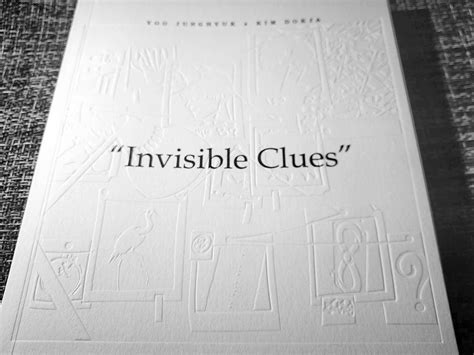 Hulu呼嚕 《invisible Clues》隱形線索－哨嚮paro、菁英警探x私家偵探－ 來寫關於新刊的製作分享 可能有人注意到這本我