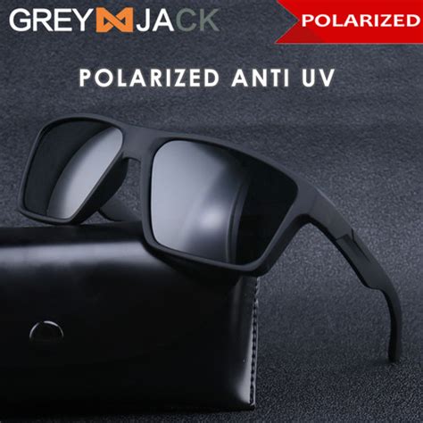 Jual Grey Jack Kacamata Hitam Sunglasses Polarized Anti Silau UV400