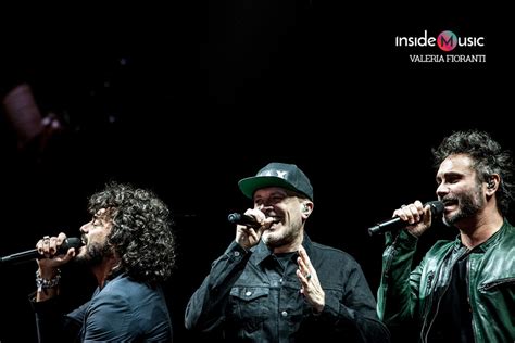 Nek Renga Pezzali Il Trio Dell Mnr Tour A Torino Con Duri Da