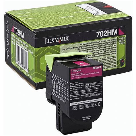 Lexmark Toner Lexmark Hm Magenta Return Pgs Cs Dn