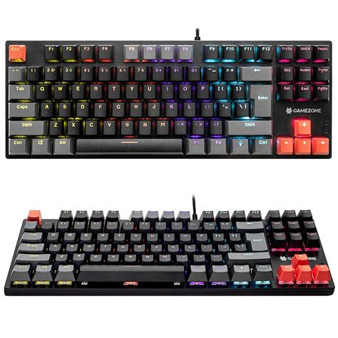 GAMINGOWA KLAWIATURA MECHANICZNA RGB ESPORTOWA TKL Sklep Opinie