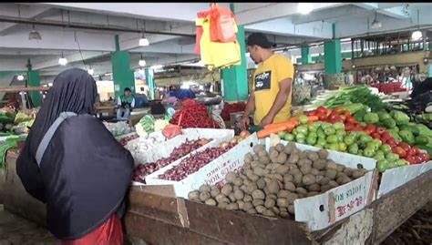 Harga Kebutuhan Pokok Di Pasar Karimun Relatif Stabil Pasca Lebaran