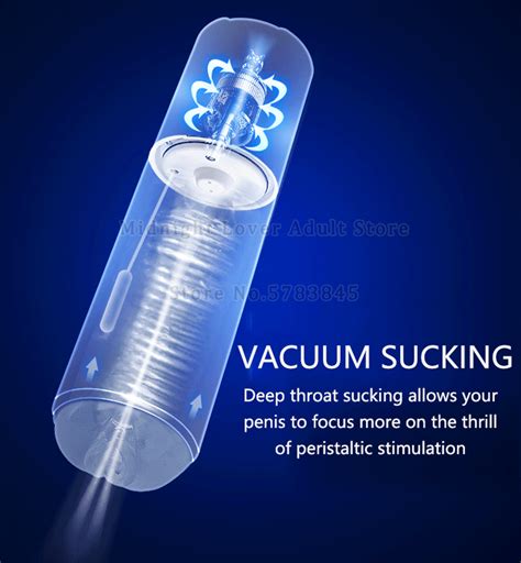 Automatic Male Masturbator Realistic Vacuum Suction Artificial Vagina