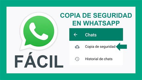 Cómo Hacer Una Copia De Seguridad En Whatsapp [ Método Actualizado] Youtube