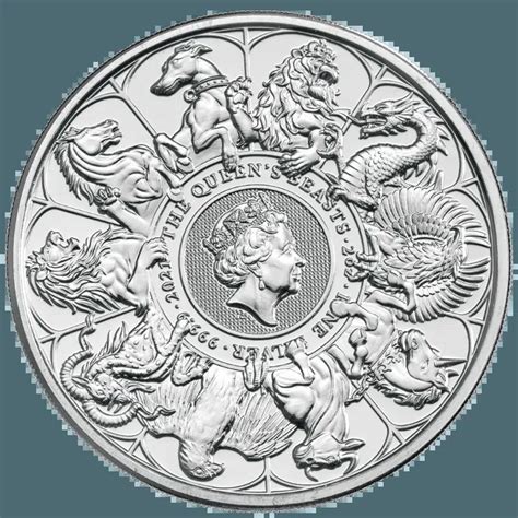 Queens Beasts The Completer Silver Coin Oz Bullion Club