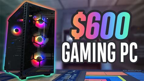 600 Budget Gaming Streaming PC Build 2021 YouTube