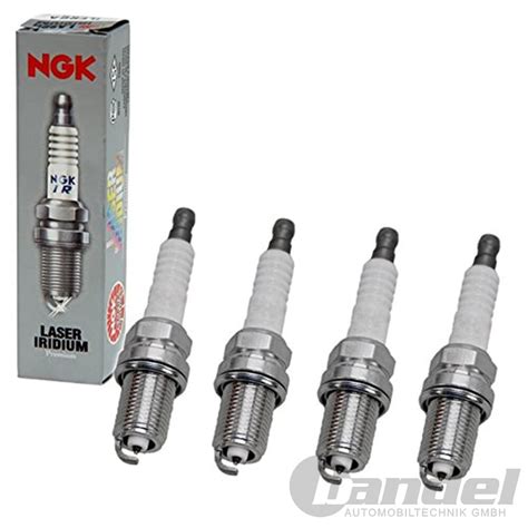 4x NGK ZÜNDKERZEN für AUDI A3 A4 A6 TT SEAT LEON VW GOLF 4 BORA PASSAT POLO