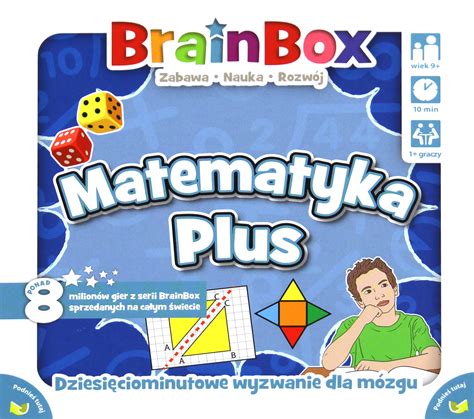 Brainbox Matematyka Plus Sklep Gryplanszowe Pl Gry Dla Dzieci