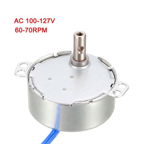 Synchronous Motor Ac V Rpm Hz Ccw Cw W Gear Motor