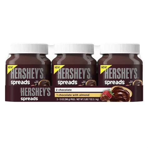 Hersheys Chocolate Spreads 3 Ct Sams Club