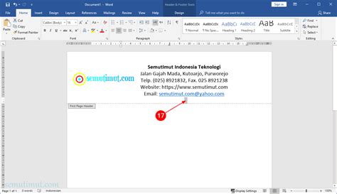 Cara Membuat Kop Surat Di Word Untuk Kantor Lengkap Semutimut Tutorial Hp Dan Komputer Terbaik