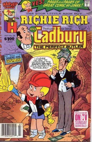 Richie Rich Featured In Cadbury The Perfect Butler Issue No 24 By