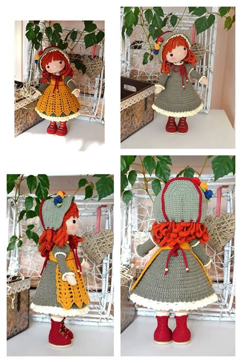 Amigurumi Lina The Crochet Doll Free Pattern Crochet Doll