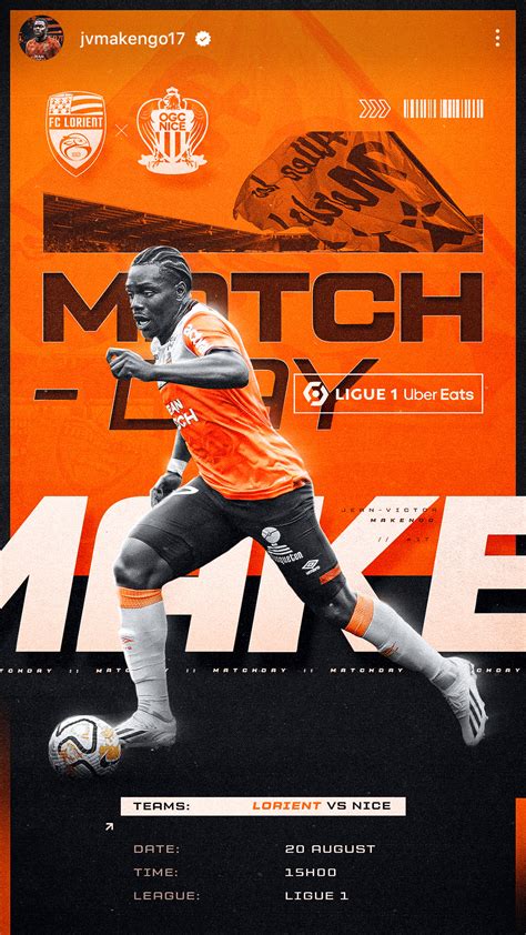 Official Football Matchday Designs Season On Behance