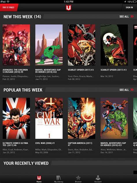 'Marvel Unlimited' Comic Subscription Service Launches on iOS - MacRumors