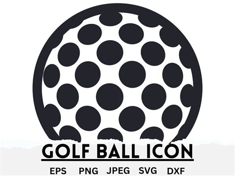 Golf Ball Svg Golf Ball Icons Svg Sports Ball Svg Game Day Svgeps