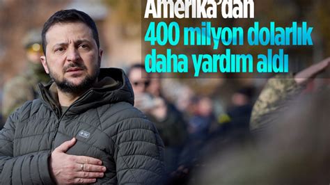 ABD den Ukrayna ya 400 milyon dolarlık yeni askeri yardım