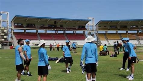 Team Indias Unique Fielding Drill Goes Viral Ahead Of West Indies Test