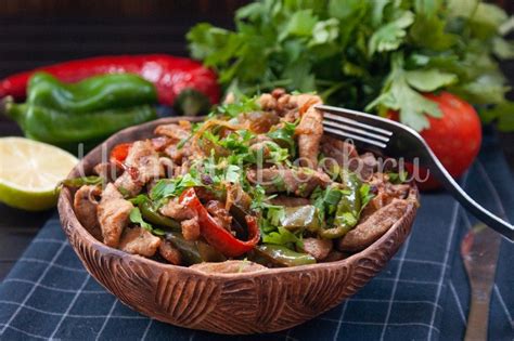 Фахитас - простой и вкусный рецепт с пошаговыми фото