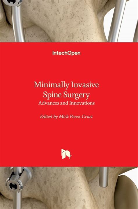 Minimally Invasive Spine Surgery Advances And Innovations Perez Cruet Mick 9781839623011