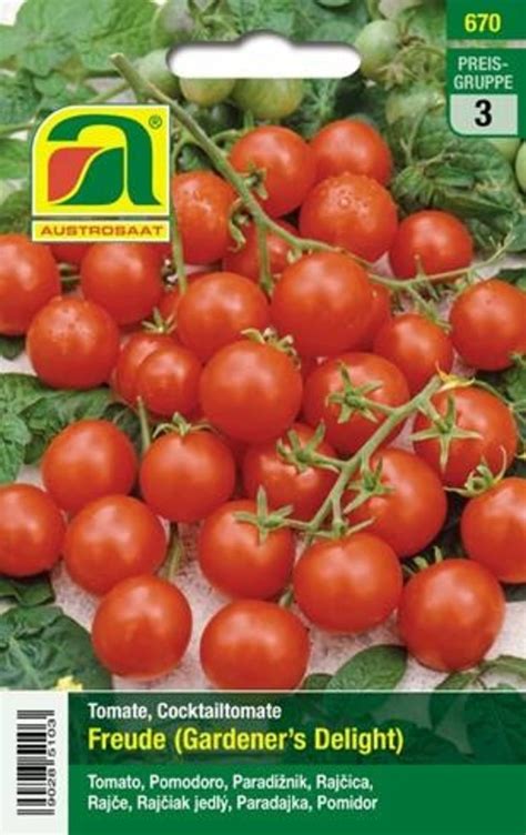 AUSTROSAAT Tomate Gardener S Delight 1 Sachet Bloomling Suisse