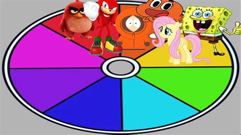 Spongebob And Fluttershy Are Yellow I Had To To Spin A Wheel Which 2