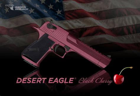 Desert Eagle Black Cherry The Eye Catching Deagle