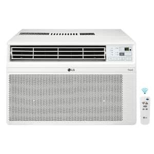 LG 12 000 BTU 115V Window Air Conditioner Cools 550 Sq Ft With Dual