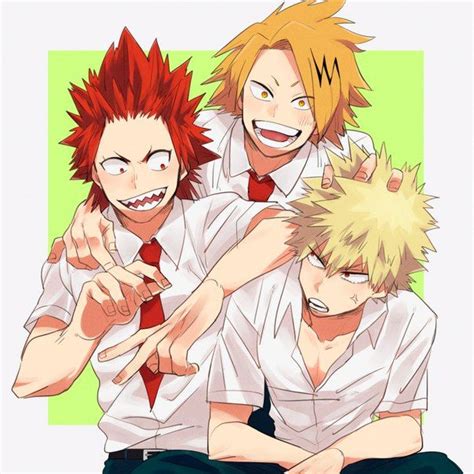 51 Fanart Kirishima Fanart Denki Kaminari Ellery Deforest