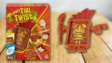 UNO TIKI TWIST Spielregeln TV Spielanleitung Deutsch MATTEL GAMES