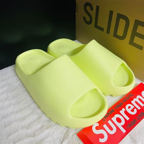 Adidas Yeezy Slide “glow Green” 2022 Hq6447 Vago24h