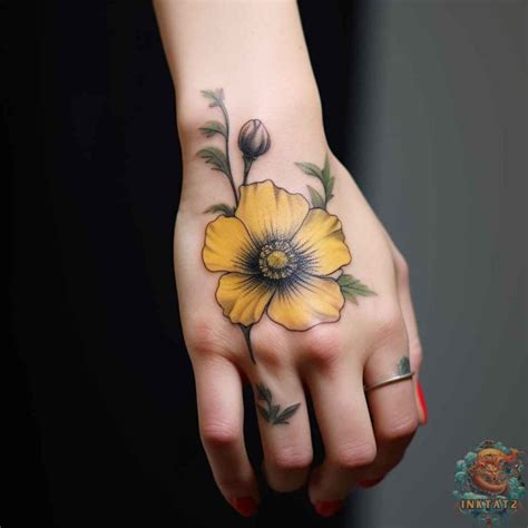 Unleashing the Magic of Buttercup Flower Tattoos: Exploring the Beauty ...