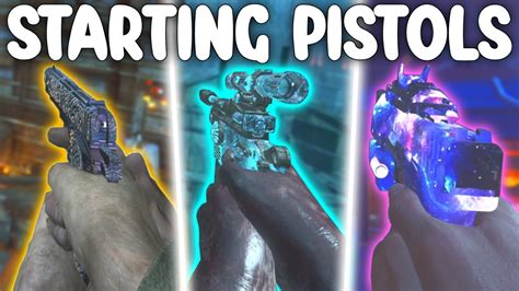 Pack A Punching Every Starting Pistol In Cod Zombies Youtube