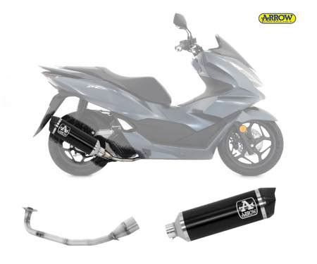 53540AKN 53089MI Scarico Completo Arrow Urban Carbon End Cap