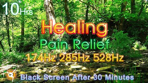 Solfeggio Healing Pain Relief Sleep Meditation Nature Water