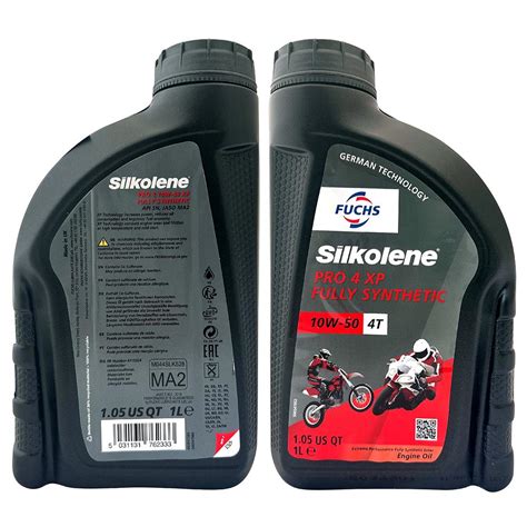 福斯 Fuchs Silkolene 賽克龍 PRO 4 10W50 XP 酯類全合成機油 機車機油 CARPARTGO 車百購