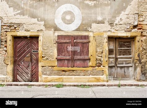 Wooden Shutter Doors Hi Res Stock Photography And Images Alamy