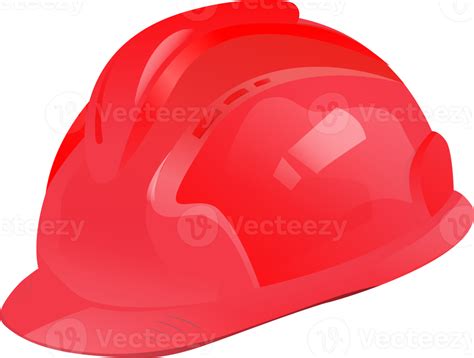 Roter Schutzhelm Png