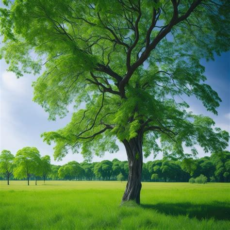 Beautiful Green Trees Wallpaper