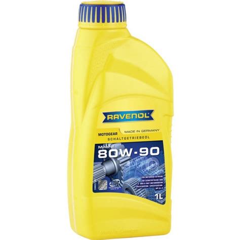 Трансмиссионное масло RAVENOL Motogear 80W 90 GL 4 1л цены и