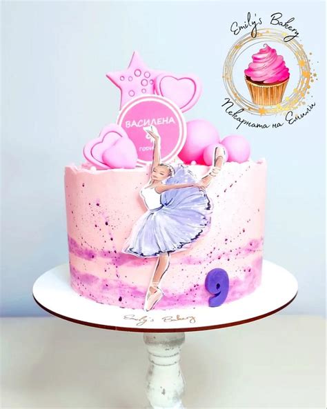 Ballerina Cake Decorated Cake By Emily S Bakery CakesDecor