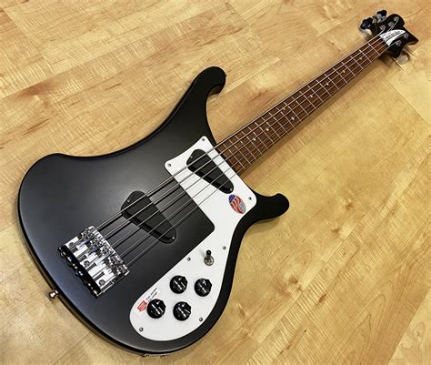 Rickenbacker 4003S/5 5-String Bass Matte Black — Andy Babiuk's Fab Gear