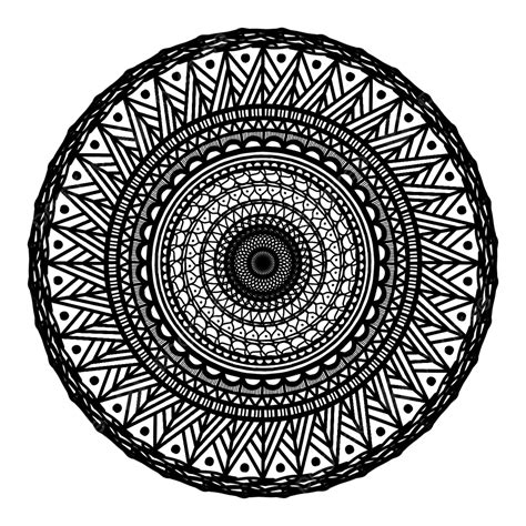 Mandala Islámica Circular PNG Mandalas Patrón Islámico PNG y PSD