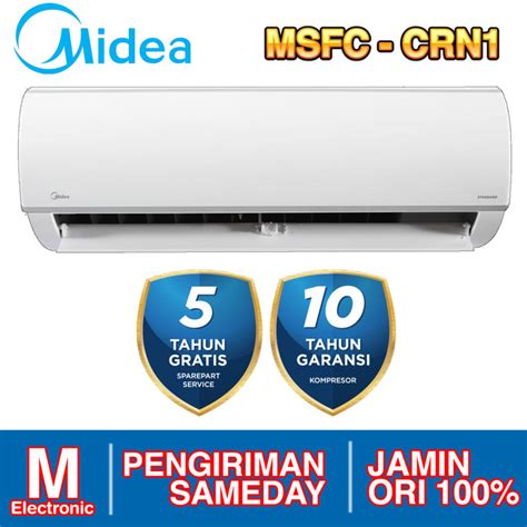 Jual AC MIDEA MSFC 09CRN1 1 PK R32 GOLD FIN UNIT ONLY MELIN