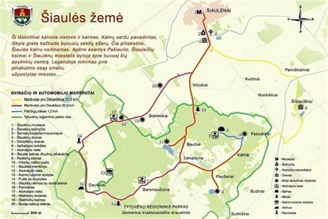 DVIRAČIŲ MARŠRUTAS ŠIAULĖS ŽEMĖ