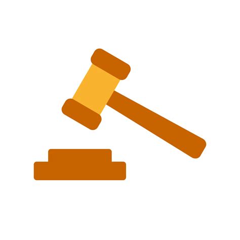 Law Firm Judge Gavel Logo Design Inspiration 12978591 Vector Art At