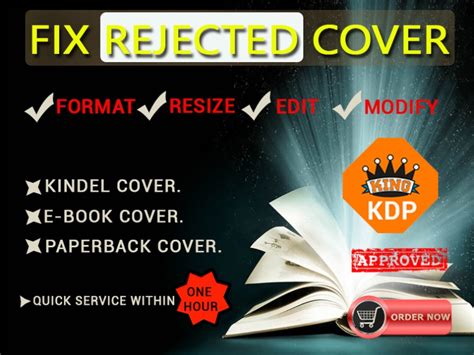 Fix Rejected Book Cover By King Kdp On Dribbble