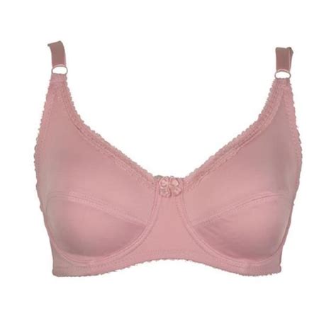 Soutien gorge D rose à armatures non rembourrés lingerie femme grande taille Rose Cdiscount