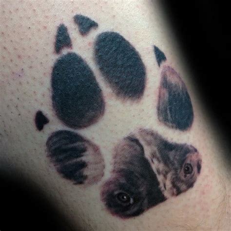 50 Wolf Paw Tattoo Designs For Men - Animal Ink Ideas